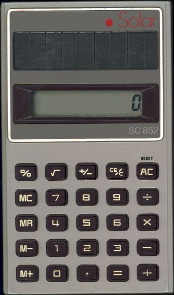 Calculette solaire