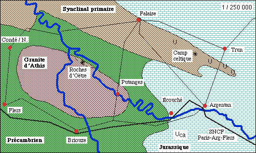 Carte géologique Suisse Normande