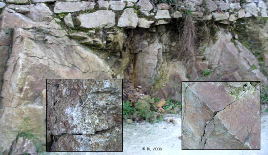 Granite schiste Avranches