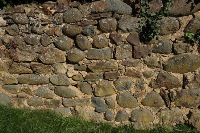 mur biseux