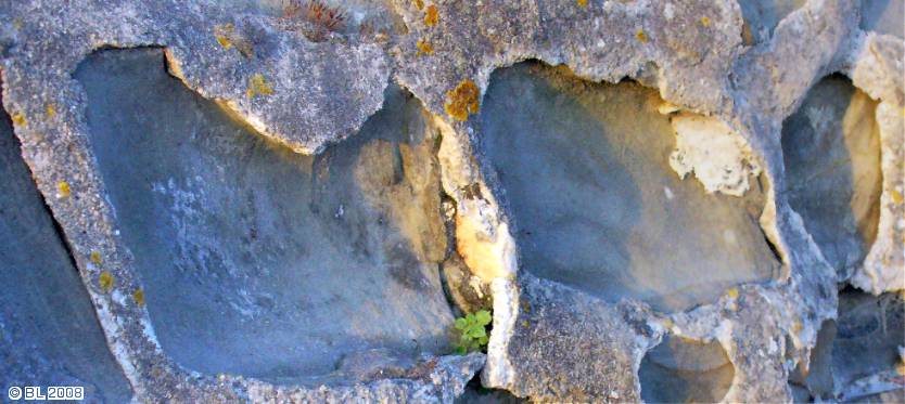 Érosion des roches
