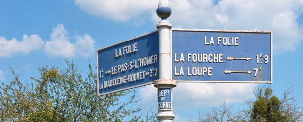Plaques Poteaux indicateurs Orne