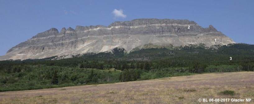 Inversion stratigraphique Glacier NP